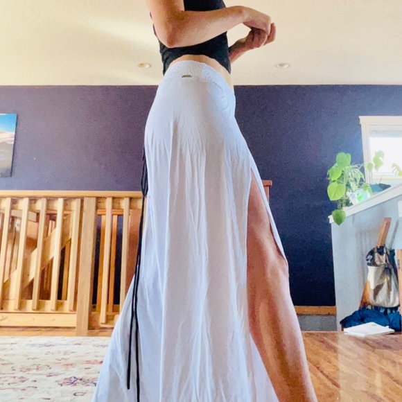 Dance yoga split leg flow athletic pants - Picture 3 of 4